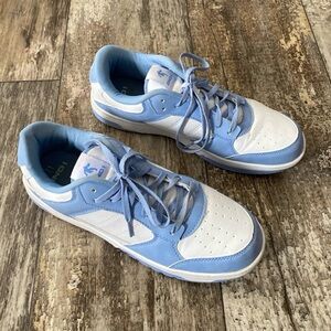 Men's Blue and White Sneakers